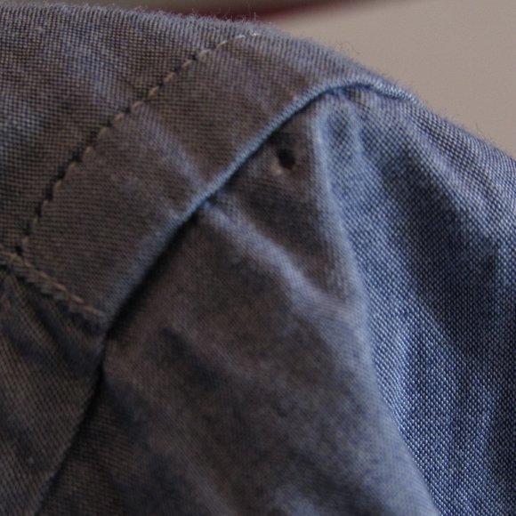 Armani Collezioni Men's Shirt Blue Minor Issues - Picture 7 of 8